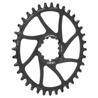 Juego de bielas desplazadas redondas para SRAM 3mm MTB plato ancho estrecho 28T-38T rueda dentada Foto 1 de 4