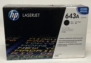 NEW HP LaserJet Print Cartridge 643A (Black - Q5950A) - Picture 1 of 2