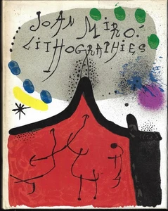 Joan Miro, Michel Leiris / Joan Miró Lithographs Volume I 1st Edition - Picture 1 of 6