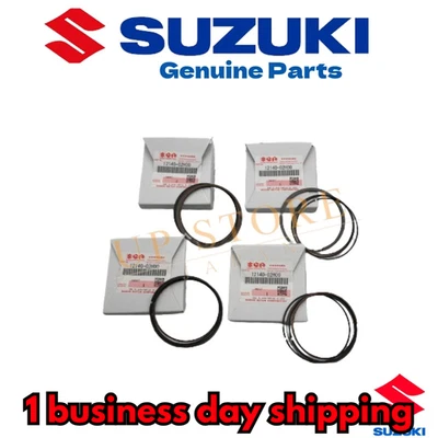 2006 - 2022 OEM SUZUKI GSX-R 750 GSXR PISTON RINGS SET 4 PACK 12140-02H00 - Image 1 of 4