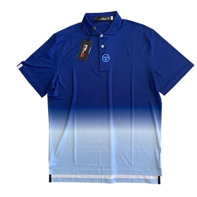 RLX Ralph Lauren мужской размер M производительность классический крой Ombre гольф рубашка-поло новый - Изображение 1 из 4
