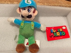 2021 Super Mario 7 Zoll Luigi Plüsch von Good Stuff *NEU mit Etikett* h2 - Bild 1 von 6