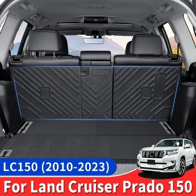 Para 2010-2023 2022 Lexus GX460 7 lugares 2ª fileira encosto tapetes forros de carga TPE - Imagem 1 de 4