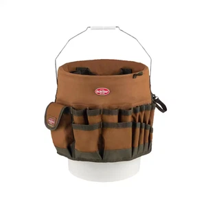 Bucketeer 5 Gal. Bucket Tool Organizer in Brown - Picture 1 of 12