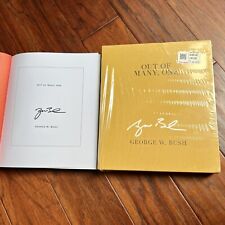 GEORGE W BUSH * Deluxe Limited Edition Signed Out of Many One Autograph Book
