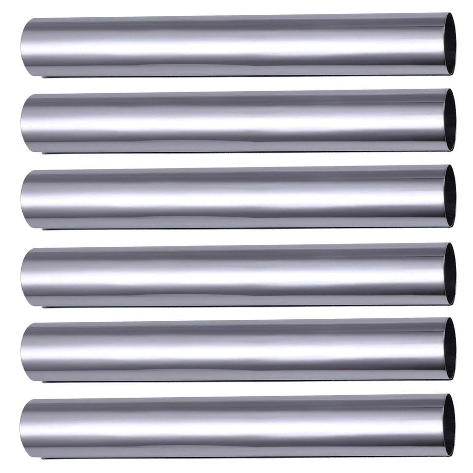 18 Schaumrollen-Formen Edelstahl 12,4 x 2cm Gerade Backform Creme Röhrchen 15 - Bild 1 von 1