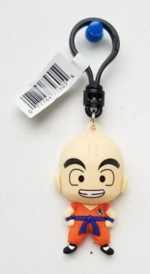 (2021) Monograma Internacional 2.75" Dragon Ball Z Serie 1 "Krilin" 3D Figura Bolsa Clip Foto 1 de 4