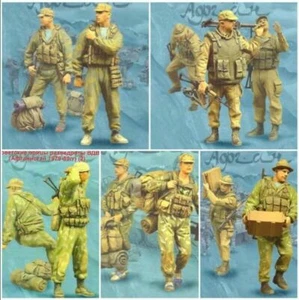 1/35 11 Teile Resin Figur Modellbausatz Sowjetische Soldaten Afghan Krieg unbemalt unassambl - Bild 1 von 9