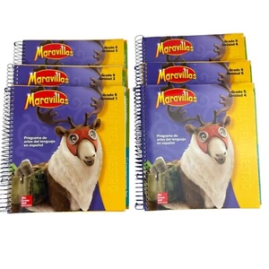 McGraw Hill Maravillas Grade 5 Teacher's Edition Package Units 1-6 Spanish - Picture 1 of 15
