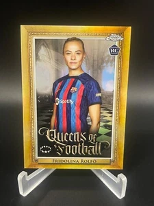 2023 Topps Chrome UEFA Womens - QUEENS OF FOOTBALL- (RC)**FRIDOLINA ROLFO** #Q16 - Bild 1 von 2