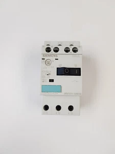 SIEMENS 3RV1011-0AA10 Motorschutzschalter 0,16A + Hilfskontakt - Bild 1 von 3