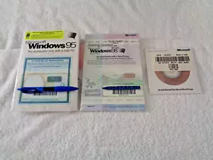 Windows 95 Floppy/CD, Windows 98 Inst. Bk, Windows Office 2003 - Factory Sealed - Picture 1 of 11