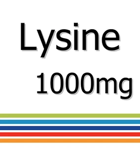 Lisina 1000mg x 30 Comprimidos - Suministro para 1 Meses - Curación de Heridas - Imagen 1 de 1