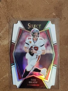 2021 Tom Brady Select White Die Cut 03/99 - Picture 1 of 2