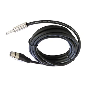 15ft 3-Pin XLR Female Cable to Male XLR Cable Quarter Inch Stereo DJ Audio Cable - Picture 1 of 15