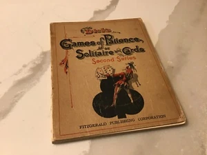 1898 Dick’s Games of Patience or Solitaire with Cards Illust - Picture 1 of 3