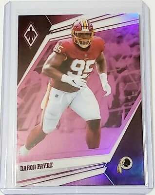 2019 Phoenix (Pink) Daron Payne SP #'d 114/199 - Image 1 of 2