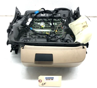 Mercedes Benz CLS550 2012-2018 asiento delantero izquierdo marco de pista con caja OEM. Foto 1 de 4