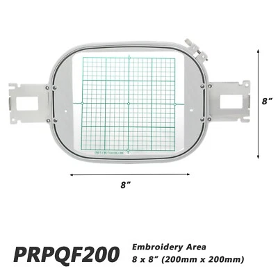 PRPQF200/8x8 inch Sewtalent embroidery hoop fit for Brother embroidery machine - Image 1 of 4