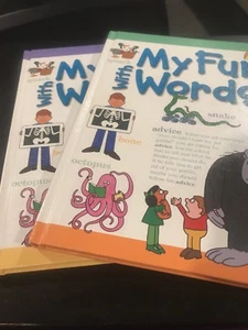 My Fun With Words Hardcover 2 Book Set A-K & L-Z by James Ertel Southwestern - Picture 1 of 7