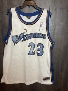 Nike NBA Washington Wizards Michael Jordan Swingman #23 Jersey Adult XL White - Picture 1 of 11