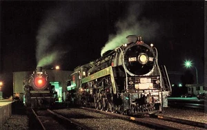 Canadian National6060 Parked in North Vancouver, Canada 1988 PC - Picture 1 of 2