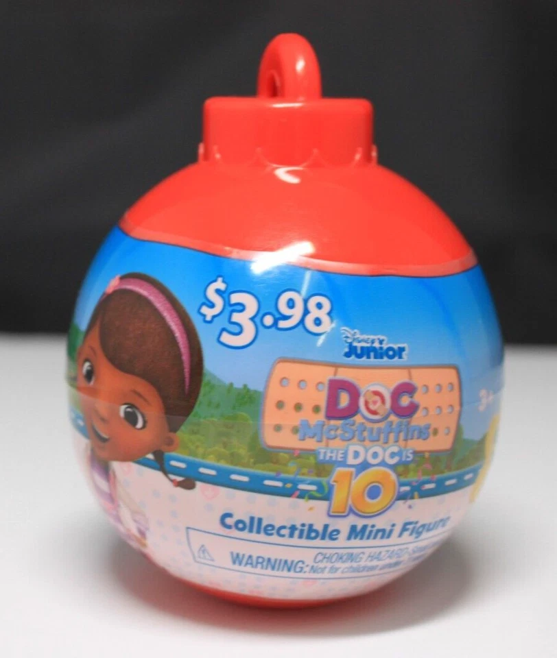 Minifigura cápsula adorno coleccionable Doc McStuffins Disney Junior Doc is 10 Foto 1 de 4