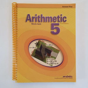 Abeka Arithmetic 5 Work-Text Answer Key Fourth Edition - Picture 1 of 2