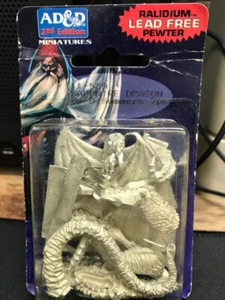 Dragon saphir vintage Ral Partha AD&D, 11-589 25 MM, sous blister scellé, neuf dans son emballage - Photo 1 sur 3