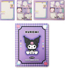 Kawaii Sticky Note Book,Purple Sticky Notes Set 6.3 * 8.26 Inches,Animal Sticky 