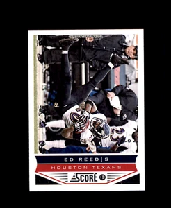 2013 Score #20 Ed Reed Houston Texans Miami Hurricanes - Foto 1 di 2