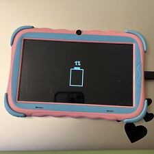 2 IRULU Tablet Kids 10.1" PC Android 7.0 16G Quad Core Blue And Pink Model Y57