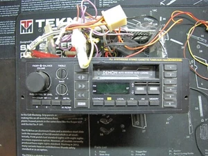 Denon DCR-7600 Cassette Car Stereo - Untested - Picture 1 of 3