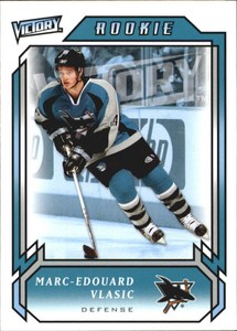 2006-07 Upper Deck Victory #297 Marc-Edouard Vlasic Rookie Hockey Card