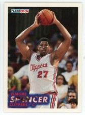 1992 Classic Four-Sport Multi-Sport Card #51 Elmore Spencer BASKETBALL