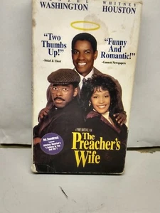 Preacher's Wife: Whitney Houston Denzel Washington Video VHS Movie Film - Picture 1 of 1