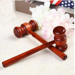Crafted Court Hammer Gavel Handmade Wooden Auction Lawyer Judge Hammer Jian - Picture 1 of 10
