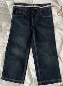 Perfect Condition -Boys Dark Blue Timberland Jeans Size 4 RN#46795 - Picture 1 of 7