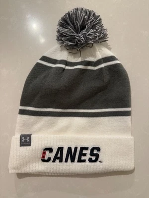 CAROLINA HURRICANES UNDER ARMOUR BEANIE 帽子 全新 无标签 — 第 1/2 张图片