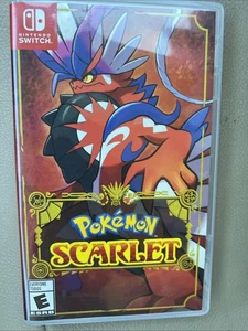 Pokemon Scarlet Nintendo Switch Spiel Rated E For Everyone Fantasy - Bild 1 von 4