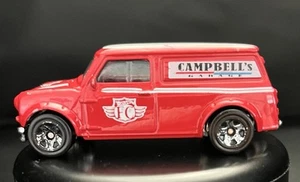 Hot Wheels ’67 Austin Mini Van 🔴 Red Campbell’s Garage 1:64 Mattel Diecast 2014 - Picture 1 of 8
