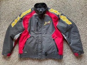 BRP Ski Doo X Team Moto de Nieve Cremallera Completa Edredón Forrado Nylon Chaqueta - Para Hombre’s XL - Imagen 1 de 11