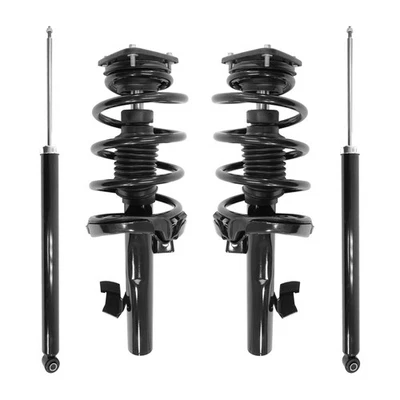 Front Complete Strut Assemblies & Rear Shocks for 2005-2011 Volvo V50 Foto 1 de 3