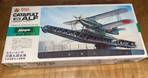 Hasegawa Kawanishi Type 94-1 Catapult With ALF Seaplane 1:72 New Open Box - Picture 1 of 11