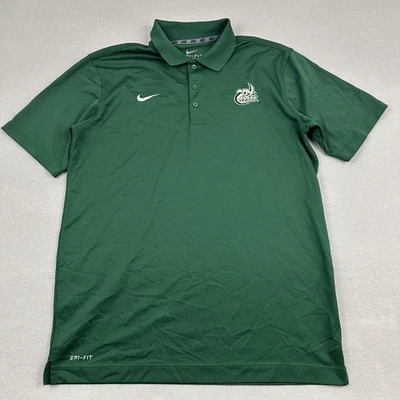 Charlotte 49ers Shirt Mens Medium Green NCAA College Nike Dri Fit Polo M - Image 1 of 4