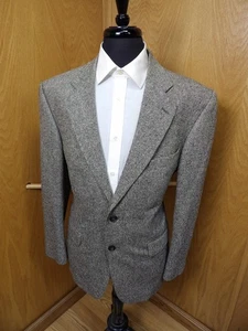 Mens Blazer Sport coat Jacket Barrington 42s Multi micro weave 100% Silk Q#29 - Picture 1 of 6