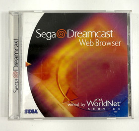 SEGA Dreamcast Web Browser (Sega Dreamcast, 1999) Disc, Case, Manual - Tested