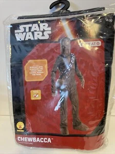Chewbacca Star Wars Halloween Costume Small 4-6 - Rubies Disney Preowned - Picture 1 of 6