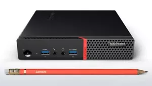 NEW Lenovo M600 Intel Quad Core 2.6GHz 32GB SSD Win10 Pro Tiny Desktop Home PC - Picture 1 of 8