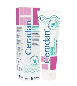 1x Ceradan Ceramide Hydra Cream Hydrating Moisturizer for Dry Skin 80g Free Ship - Picture 1 of 3